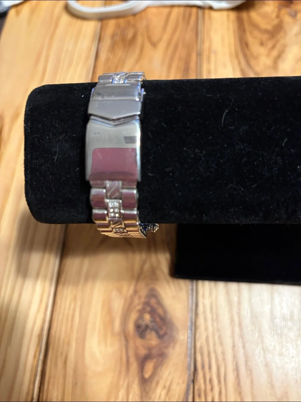 Brighton Silver-Tone Heart Accent Women's Watch